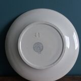 Iron Earth plate Boulenger Choisy-le-Roi, Iena decoration