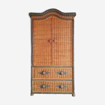 Rattan cabinet