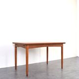 Mid-Century Danish Teak Extendable Dining Table, 1960s.