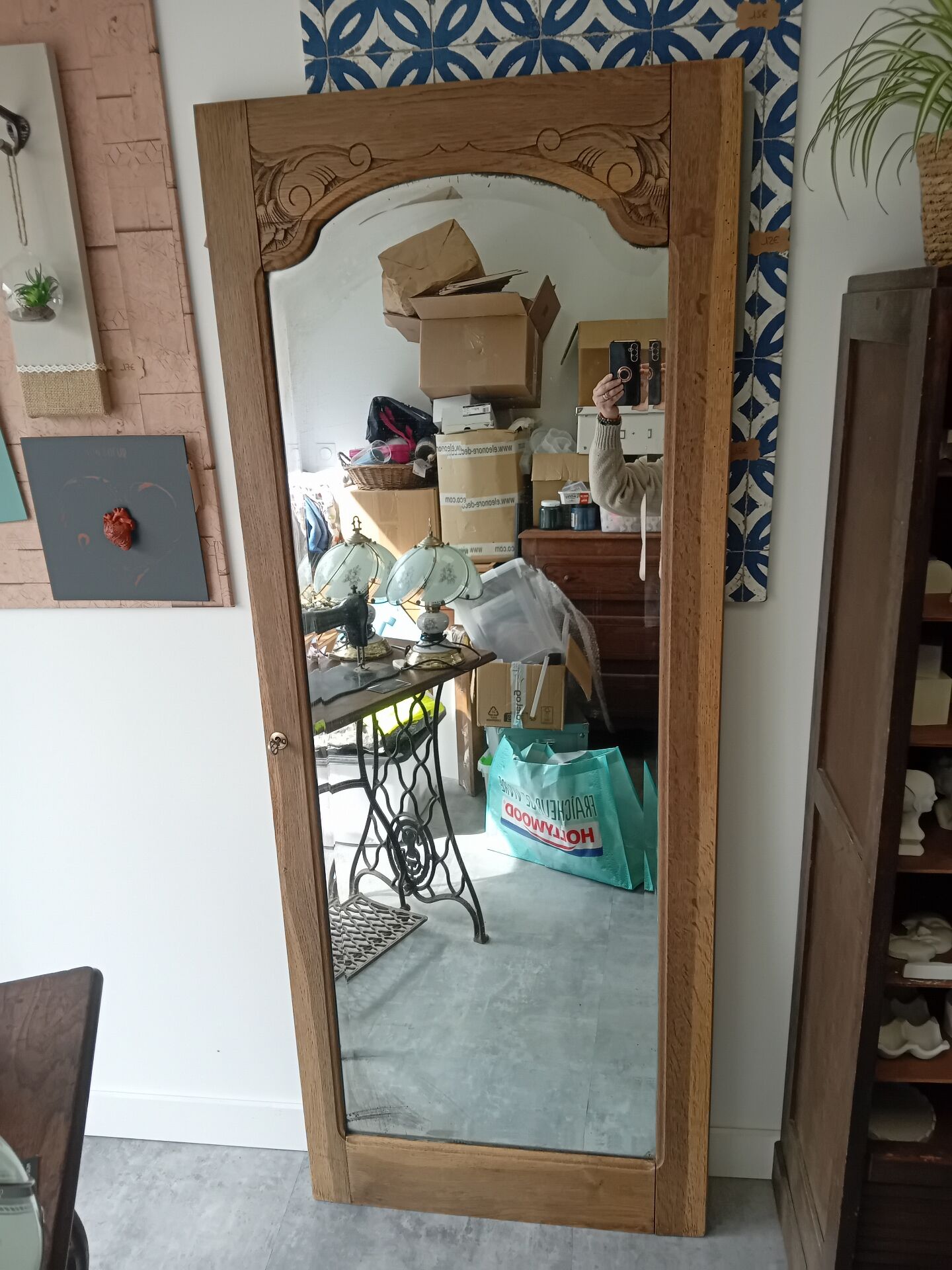 Mirror door