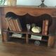 Antique wall-mounted shelf unit