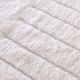 White Beni Mrirt Rug - 262 x 151 cm