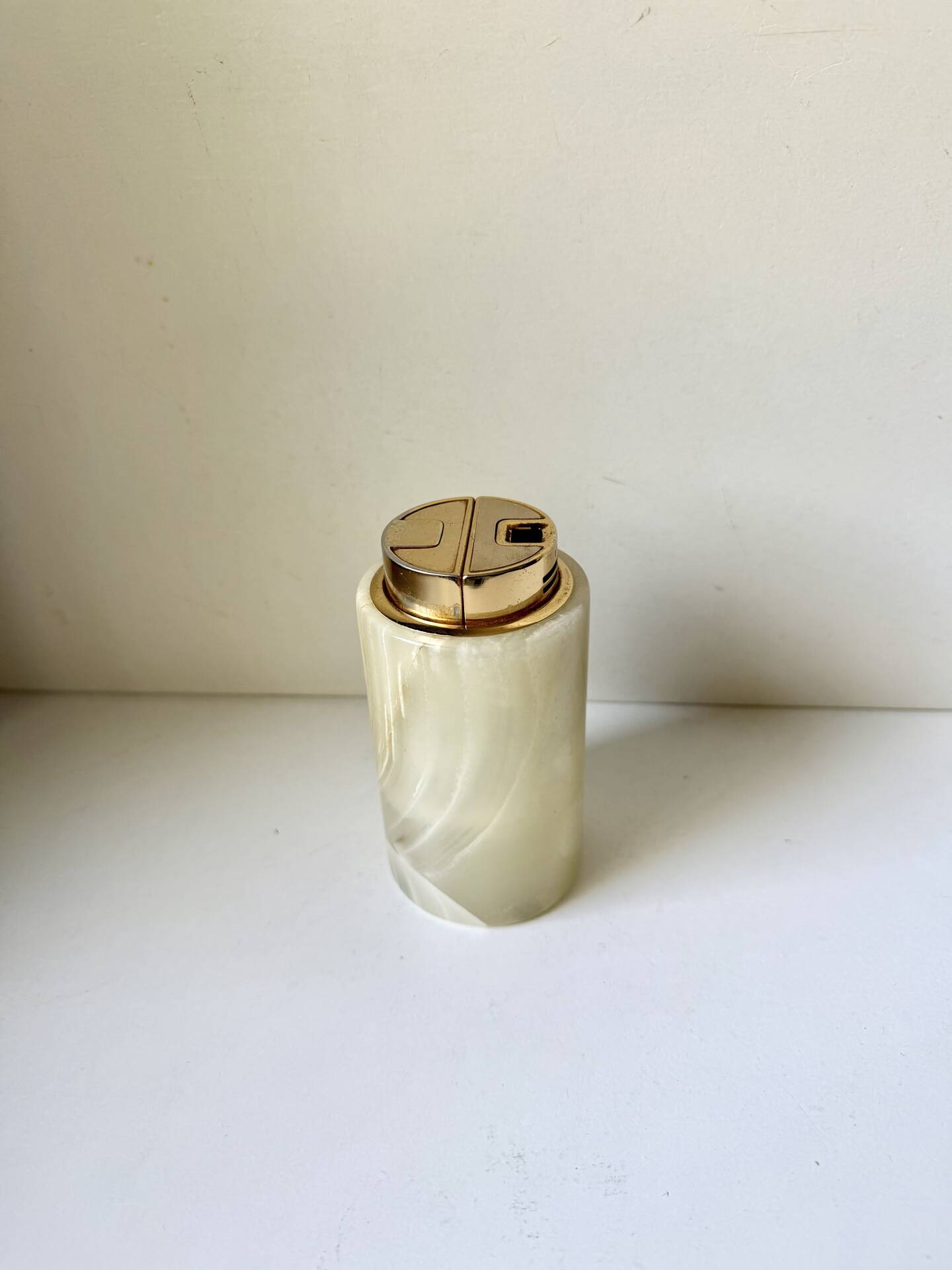 Briquet de table en marbre onyx vintage SAROME Japon
