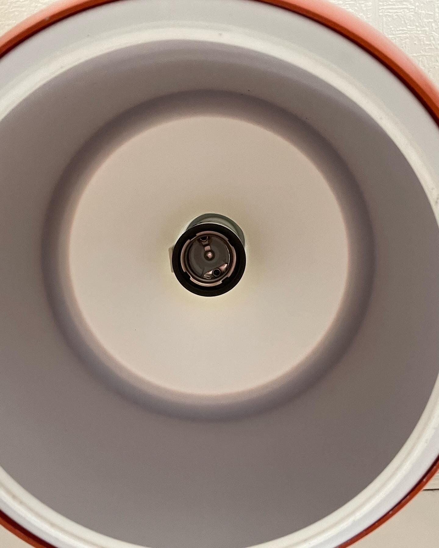 Pendant lamp space age vintage by Rolf Krüger, 1970s