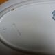 Oval dish Terre de Fer Saint Amand and Hamage model Marie-Louise