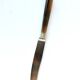 Set of 10 old knives in horn and steel 1920 dessert fruit