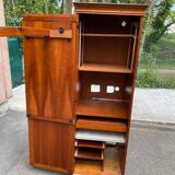 Louis Philippe wardrobe with a solid wood door.