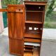 Louis Philippe wardrobe with a solid wood door.