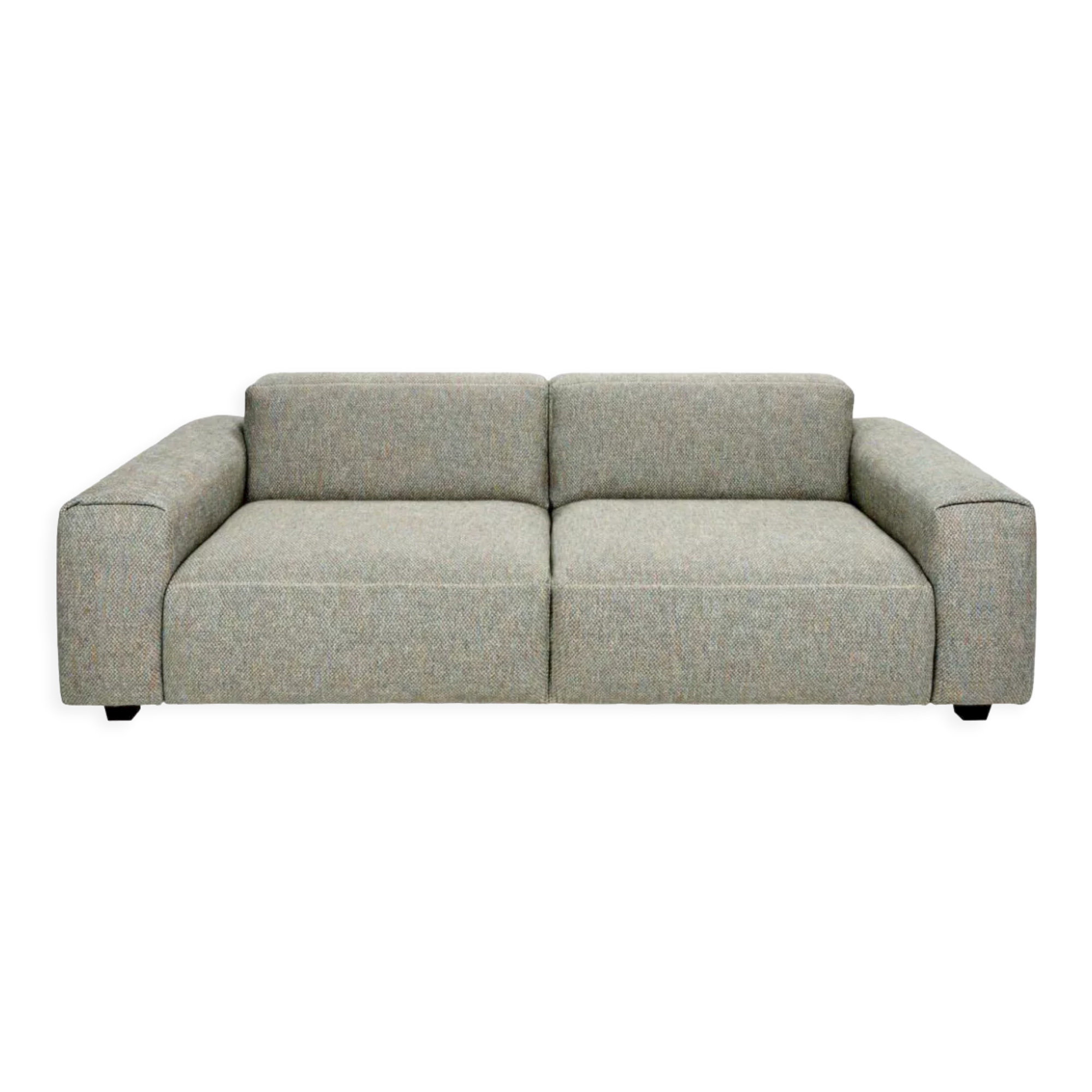POSADA sofa 3 places HABITAT fabric Bellagio - Lagoon Green