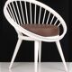 Pair of armchairs Scandinavian design chair, 60s