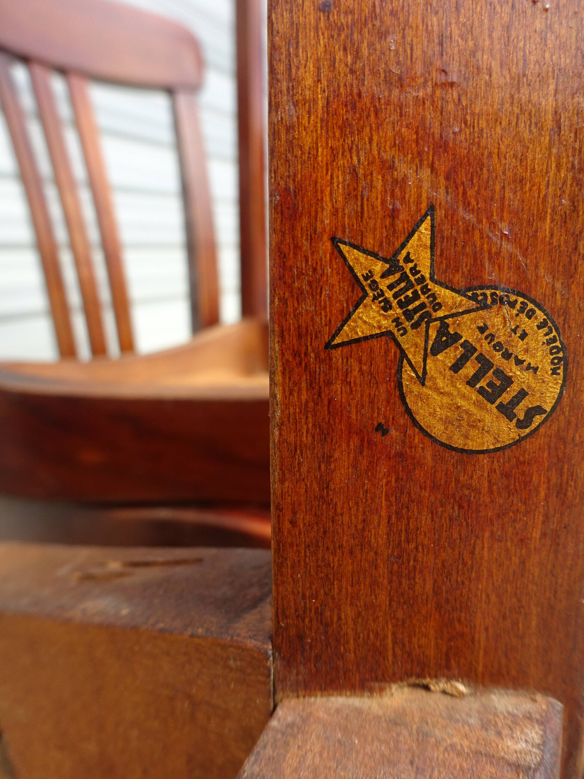 Vintage Stella bistro chairs, 1930s, set of 6