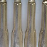 12 couteaux à dessert ou fromage métal argenté SFAM 21,5 cm
