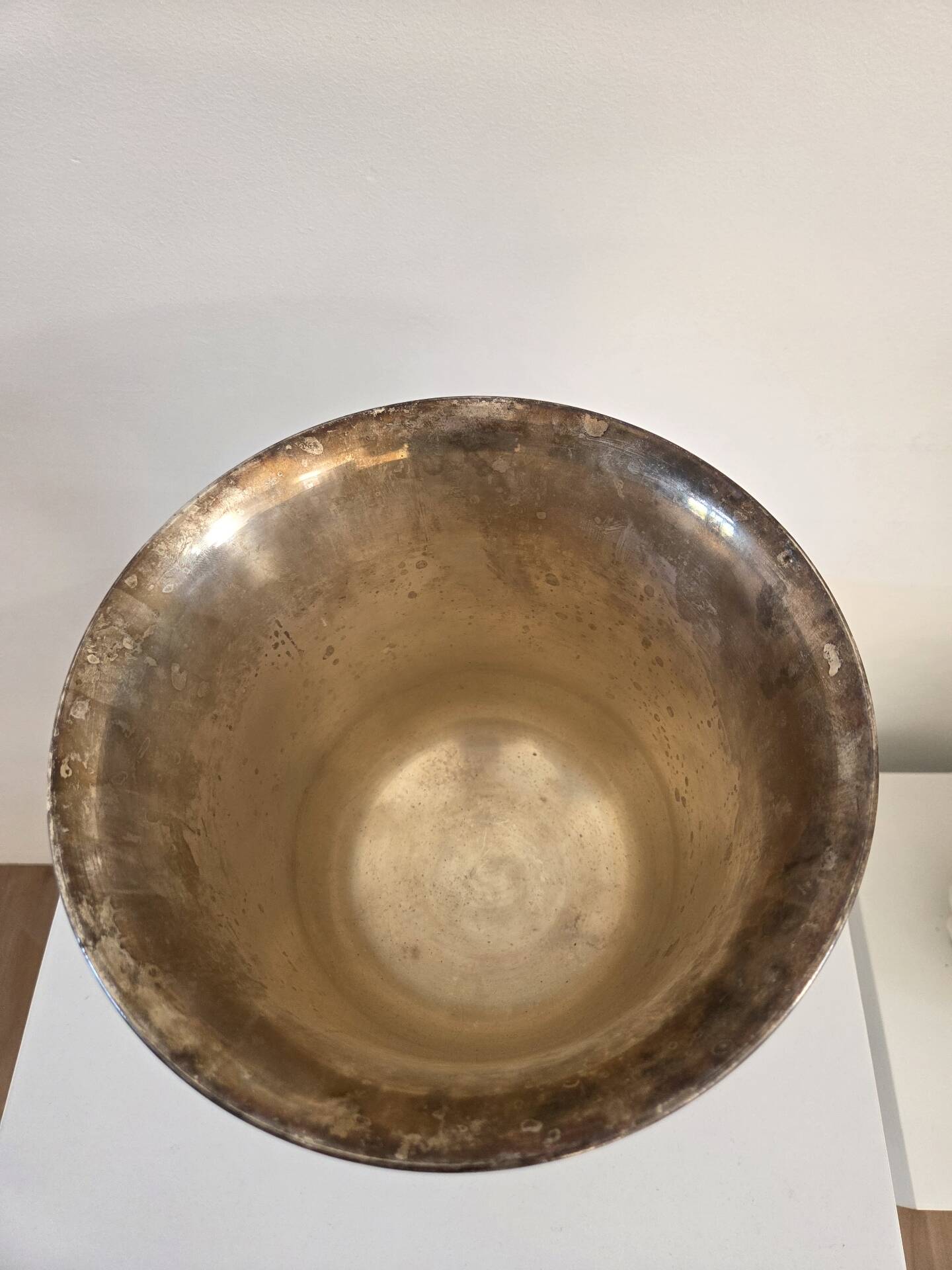 Silver-plated champagne bucket