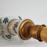 New company of India vase mounted in lamp