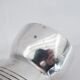 Christofle Gallia egg cup in silver metal