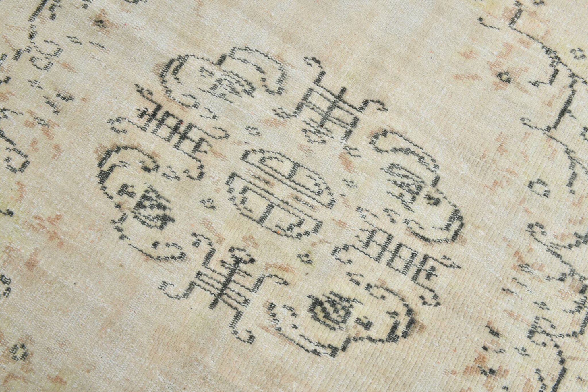 Vintage Turkish Rug, 162x264Cm