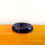Glass ashtray by Enzo Mari for Danese Year 1980