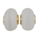 Pair of retro wall light