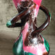 Vase Vallauris 60s signed