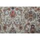 1960s Persian Handmade Wool Cotton Beige Oversized Area Rug 269x385