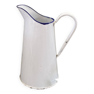 Enameled pitcher