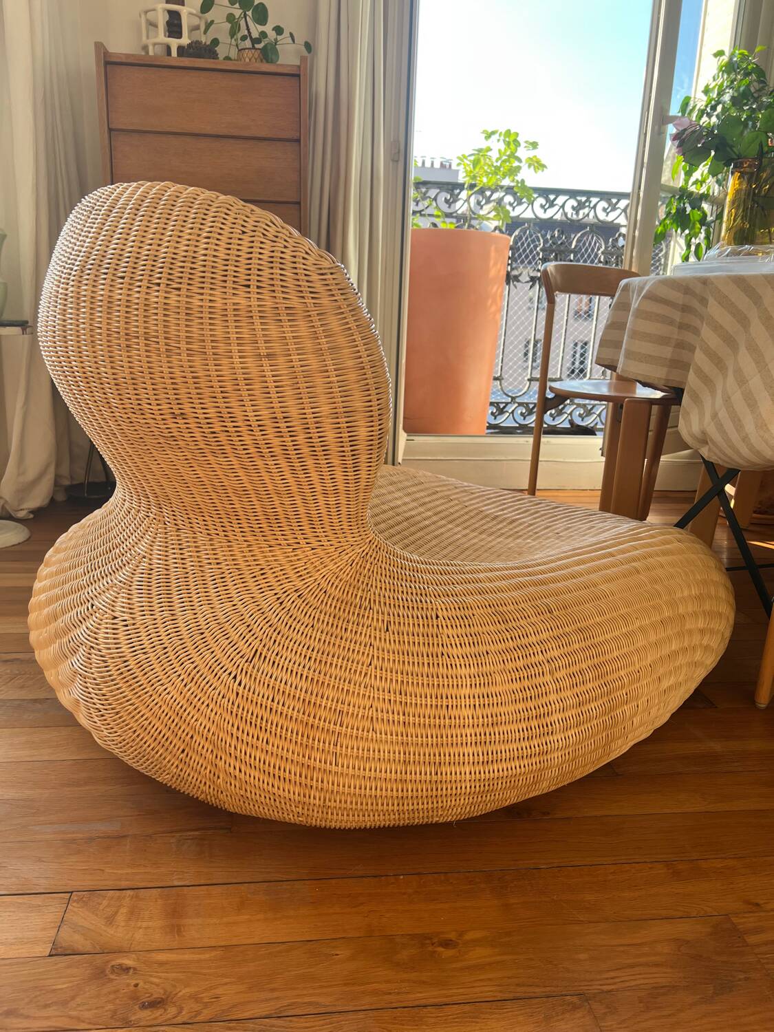Strovik Wicker and Rattan Armchair - Carl Öjerstam for IKEQ