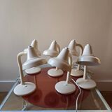 New flexible bedside lamps Aluminor - Vintage design in pink colour.