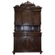 Dutch Carved Oak Wardrobe Early 19th Century