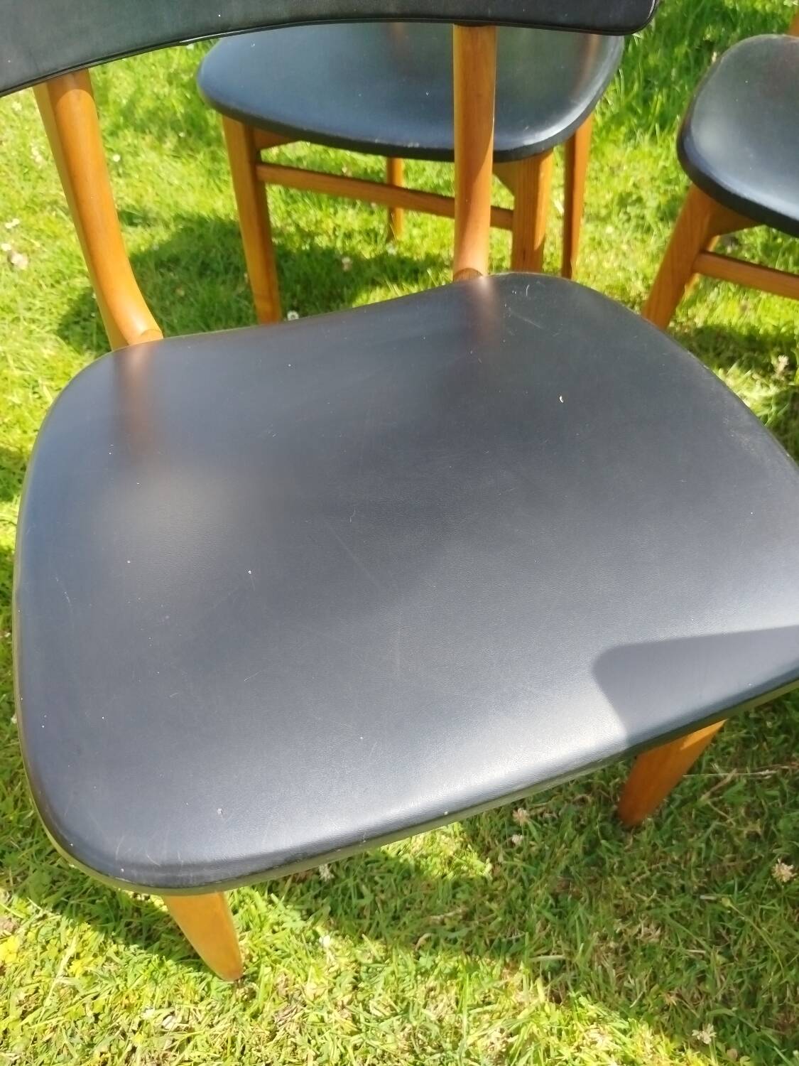 Lot de 5 chaises scandinaves