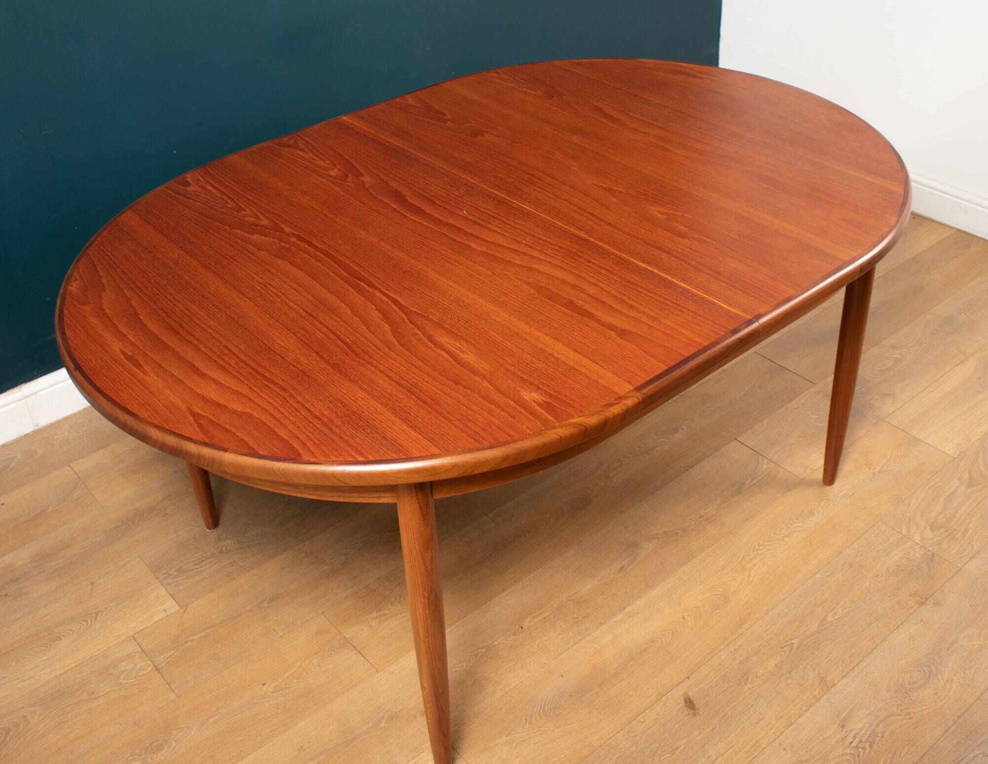 G plan fresco dining table & 6 chairs by victor wilkins 1960