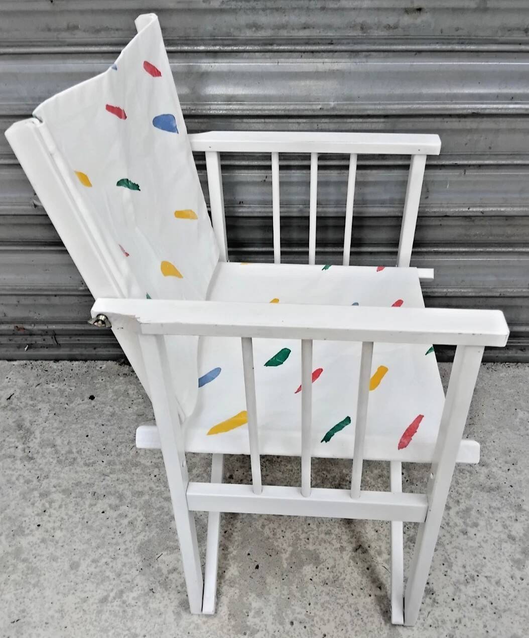 Pair of Vintage Director's Style Folding Armchairs