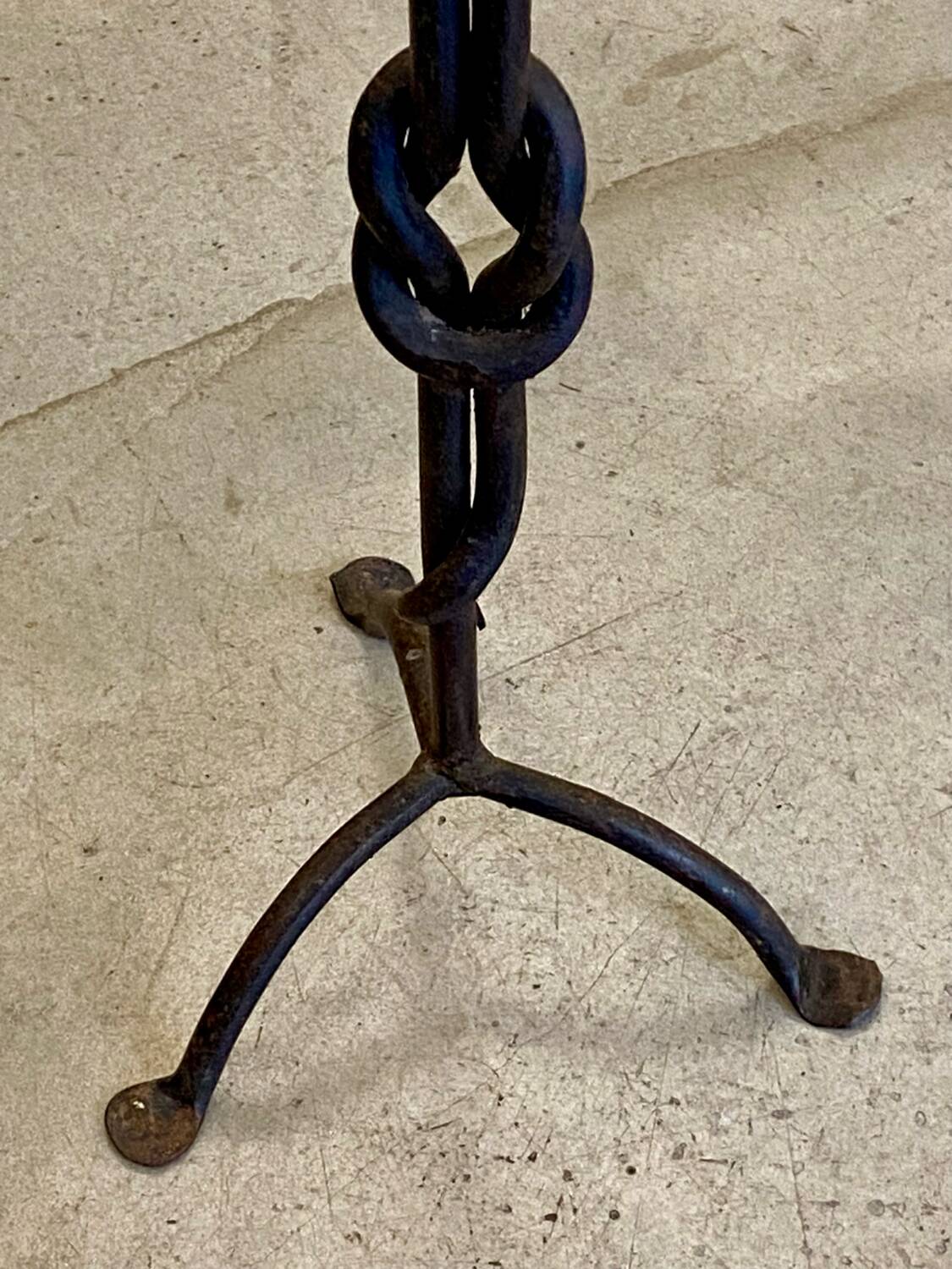 Mid-century brutalist candle holder
