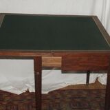 Table à jeux en acajou d'époque Louis XVI
