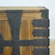 Japanese Meiji-period Choba Tansu chest with hand-forged iron fittings, circa 1880