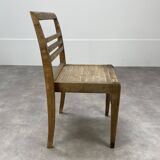 Chair René Gabriel design Reconstruction 50s