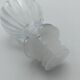 Round italian glass carafe