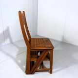 Teak library step chair, Denmark
