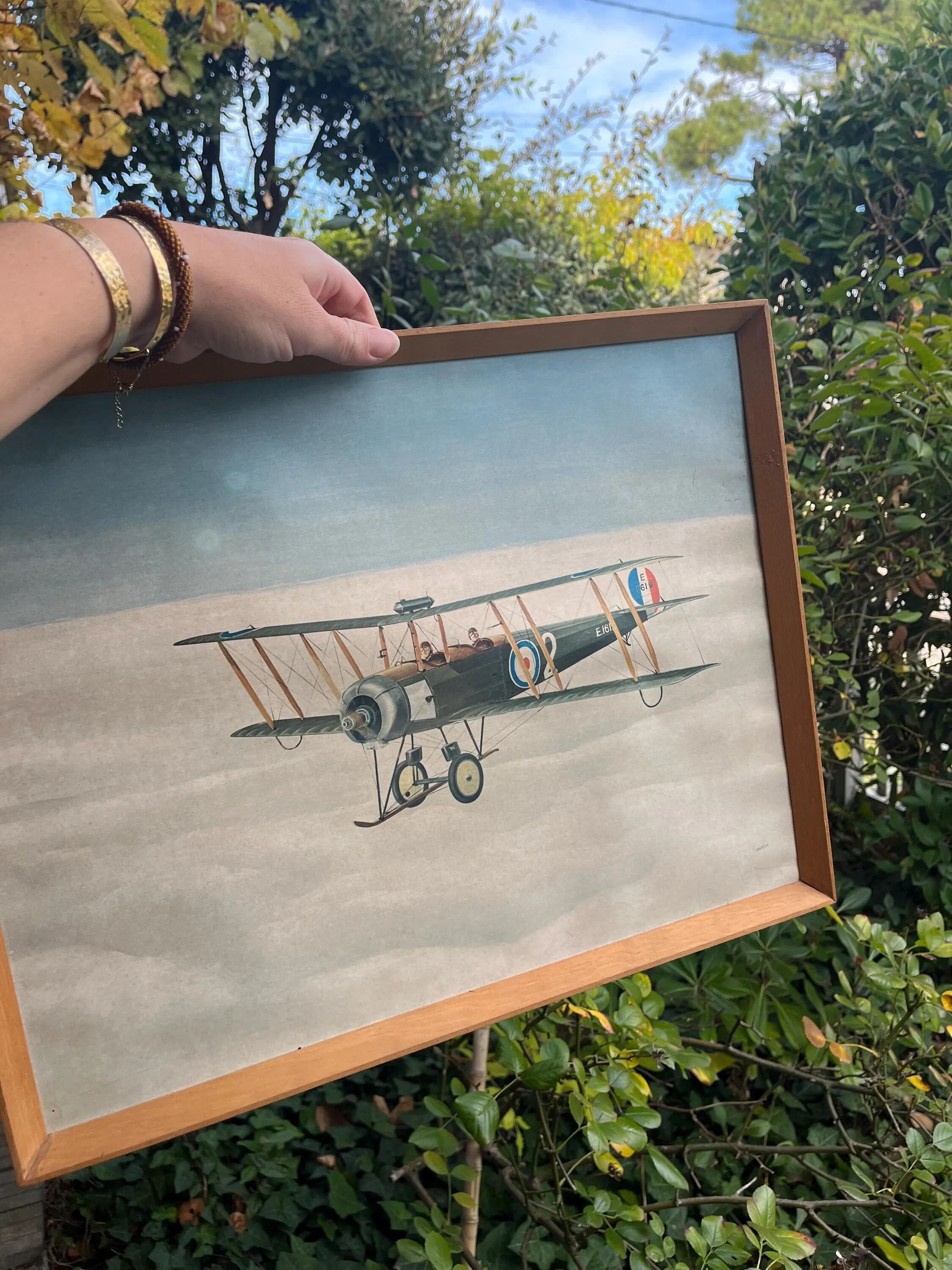 Set of 5 vintage U.S. MILITARY aircraft posters