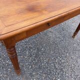 Old oak table or desk 2 drawers