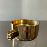 Bronze ashtray set from the 60s-70s