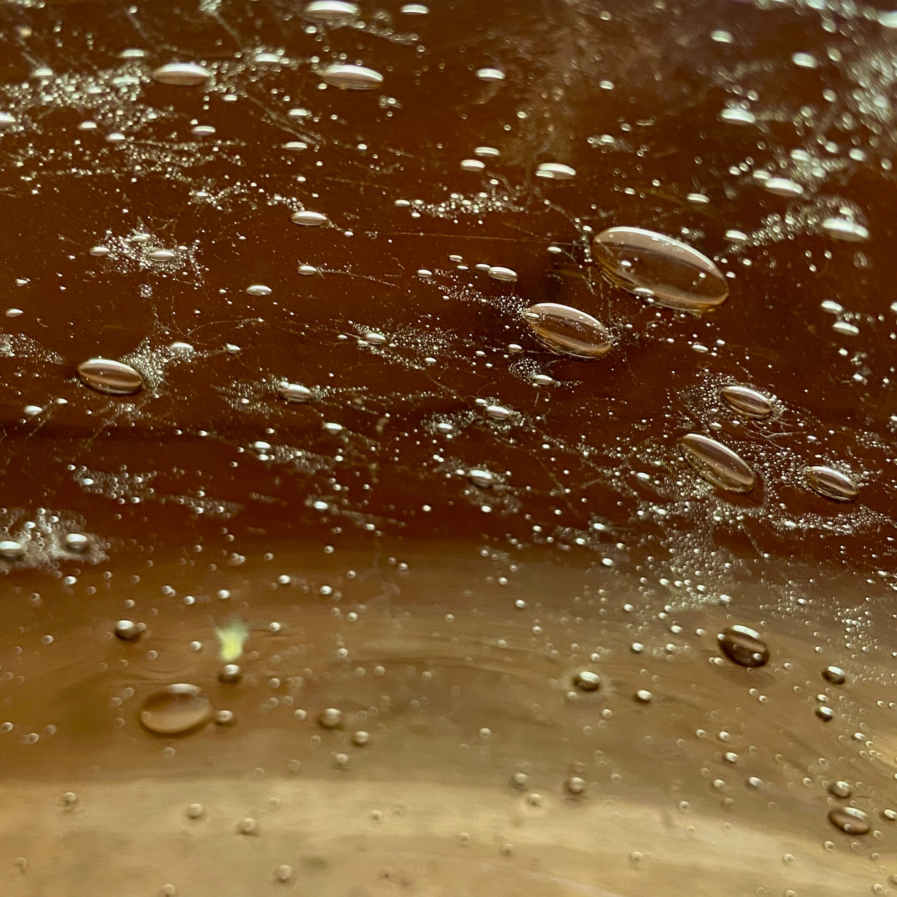 Bubble glass cup-verrerie Biot-70s