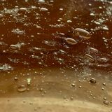 Bubble glass cup-verrerie Biot-70s