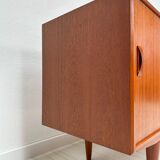 1960s Vintage Danish Mid-Century Teak Sideboard by Clausen & Søn
