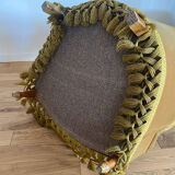 Mustard toad armchair