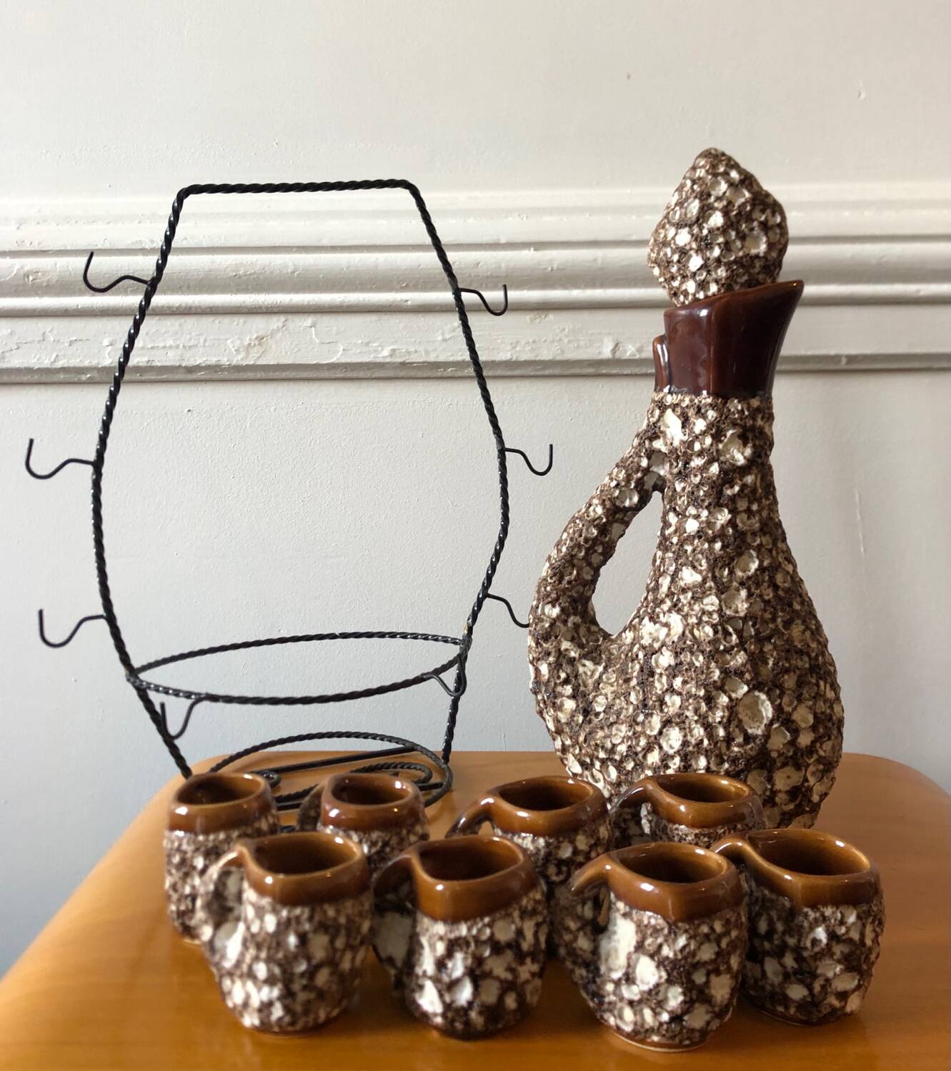 Vallauris fatlava liqueur set