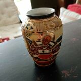 Vase asian porcelain pattern 10 cm high