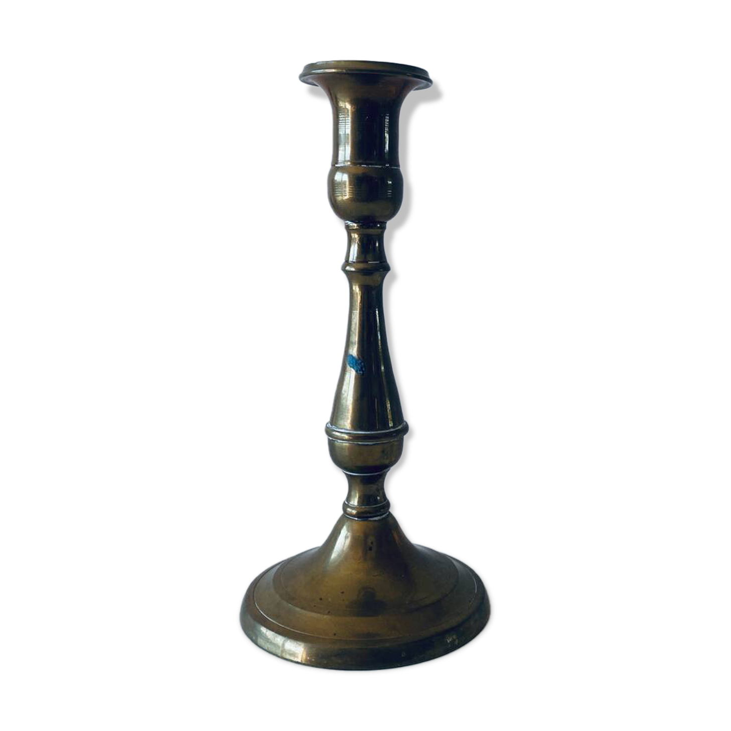 Classic brass candle holder