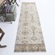 2x9 Floral Vintage Runner Rug, 75x273Cm