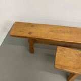 Pair of 2m elm benches