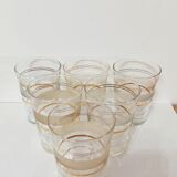 Set of 6 granite glasses 12cl